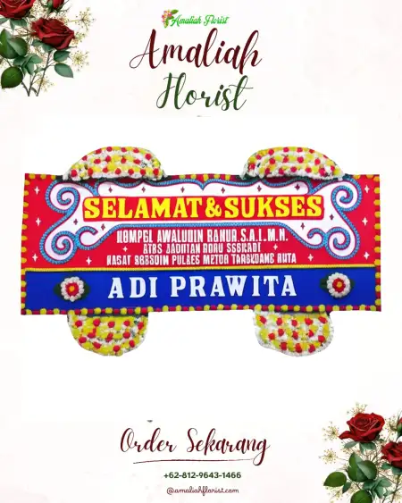 Papan Bunga Ucapan Selamat Bejiruyung